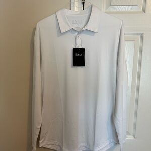BYLT Men's Performance+ Long Sleeve Polo NWT